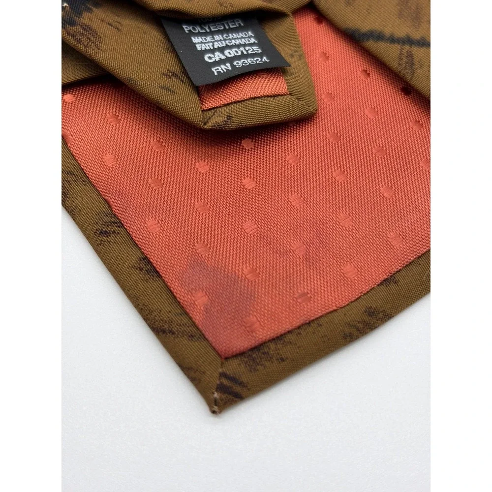 Norman Rockwell, Vintage, Saturday Evening Post 'Coin Toss' Football Silk Tie